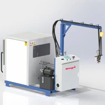 High Pressure Safety PU Foam Injection Polystyrene Polystyrene Spray Insulation PU Polyurethane Foam Block Machine