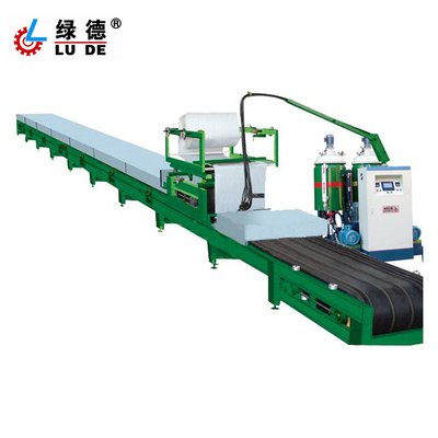 High Efficiency Continuous Polyurethane Sandwich Panel Foam Machine And PU Insulation Injection Machine Production Line